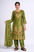 Fandi With Heavy Embroidery Jarkan Kurti