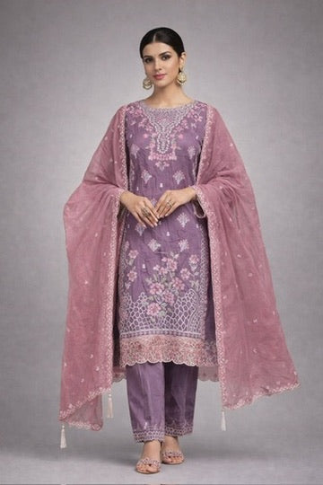 Zimi Chu With Heavy Embroidery Jarkan Kurti