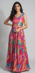 Pink Long Frock