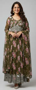Long Frock with Dupatta
