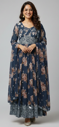Long Frock with Dupatta