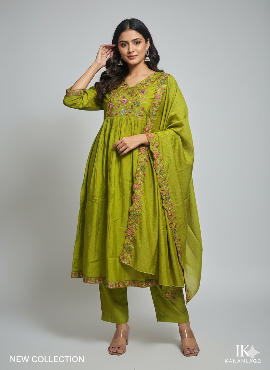 Mustard Yellow Kurti