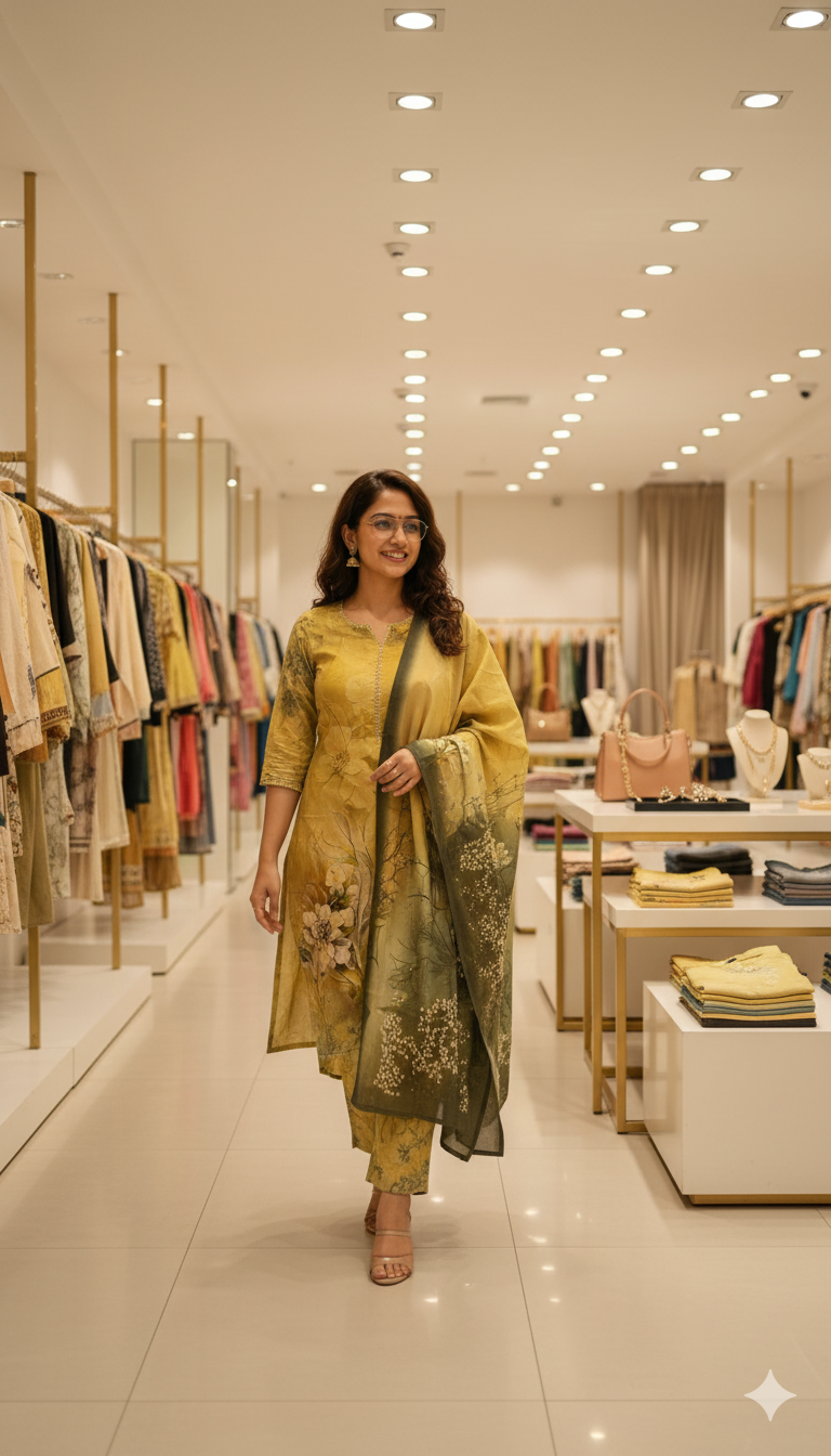 3 Piece Kurti