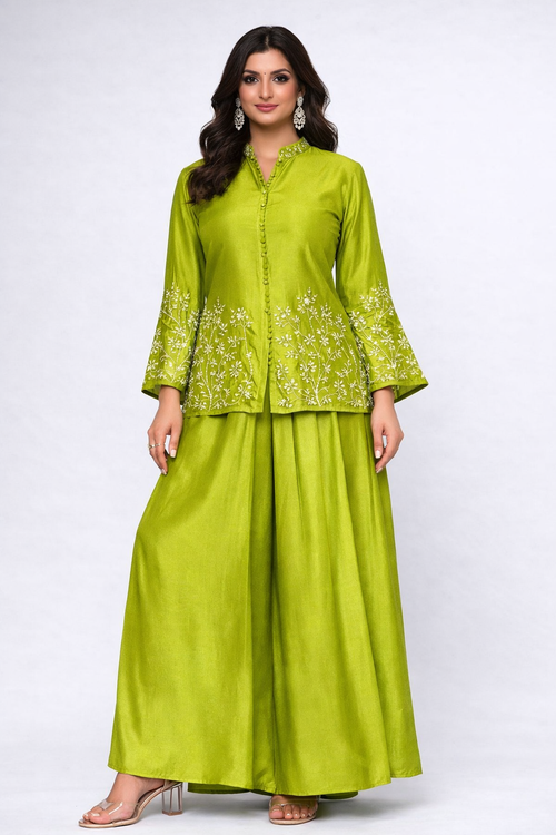 Beads Work Co-ord Set