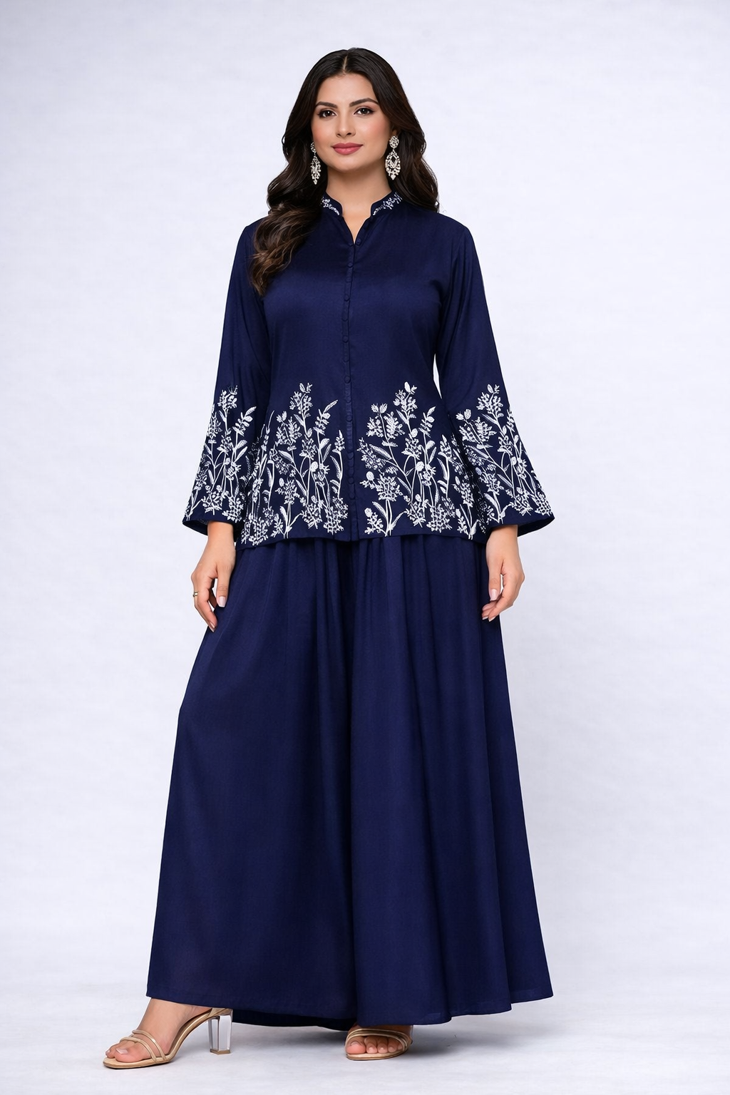 Beads Work Co-ord Set